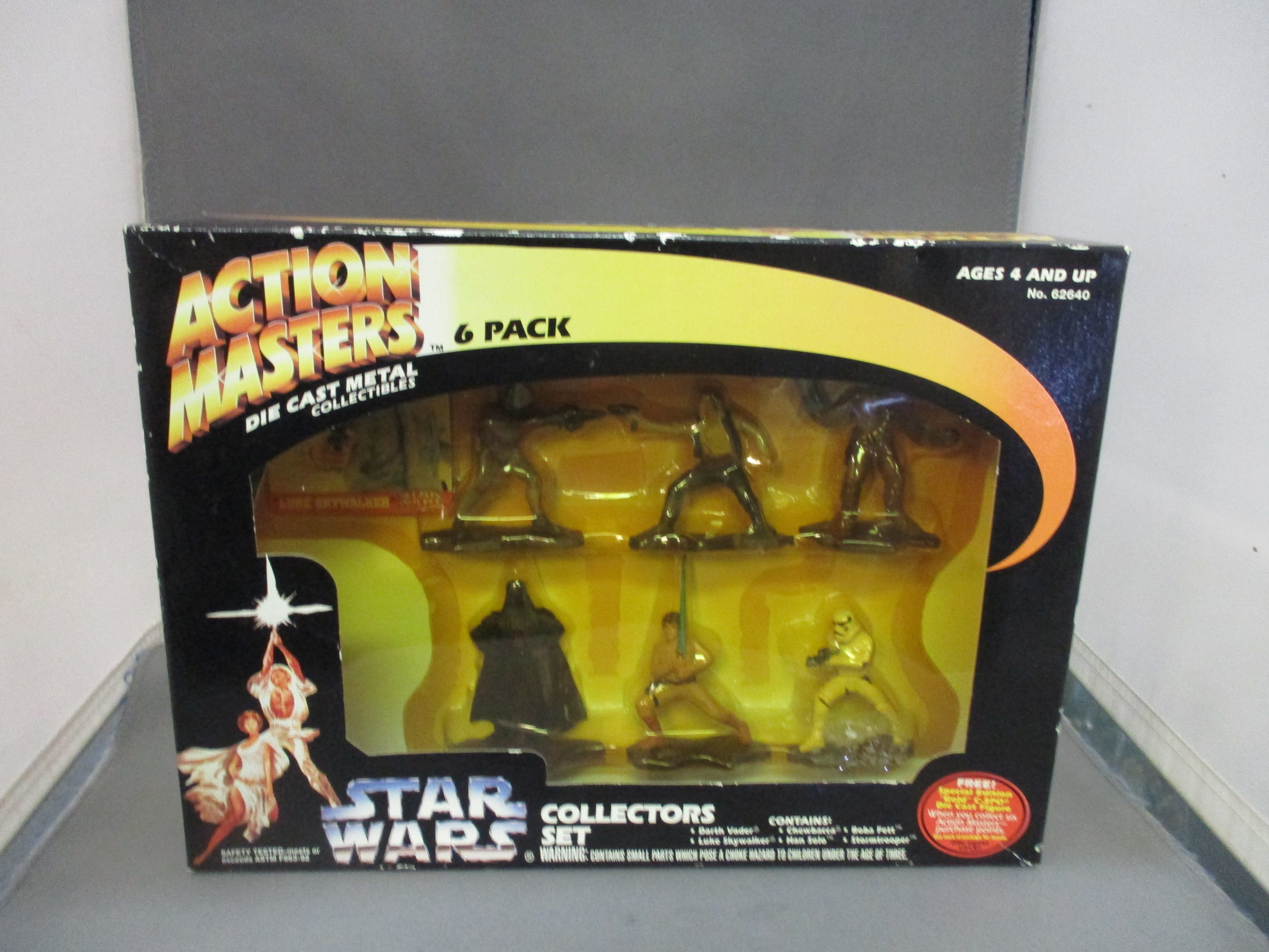 Star Wars Action Masters 6 Die Cast Metal Collectors Set