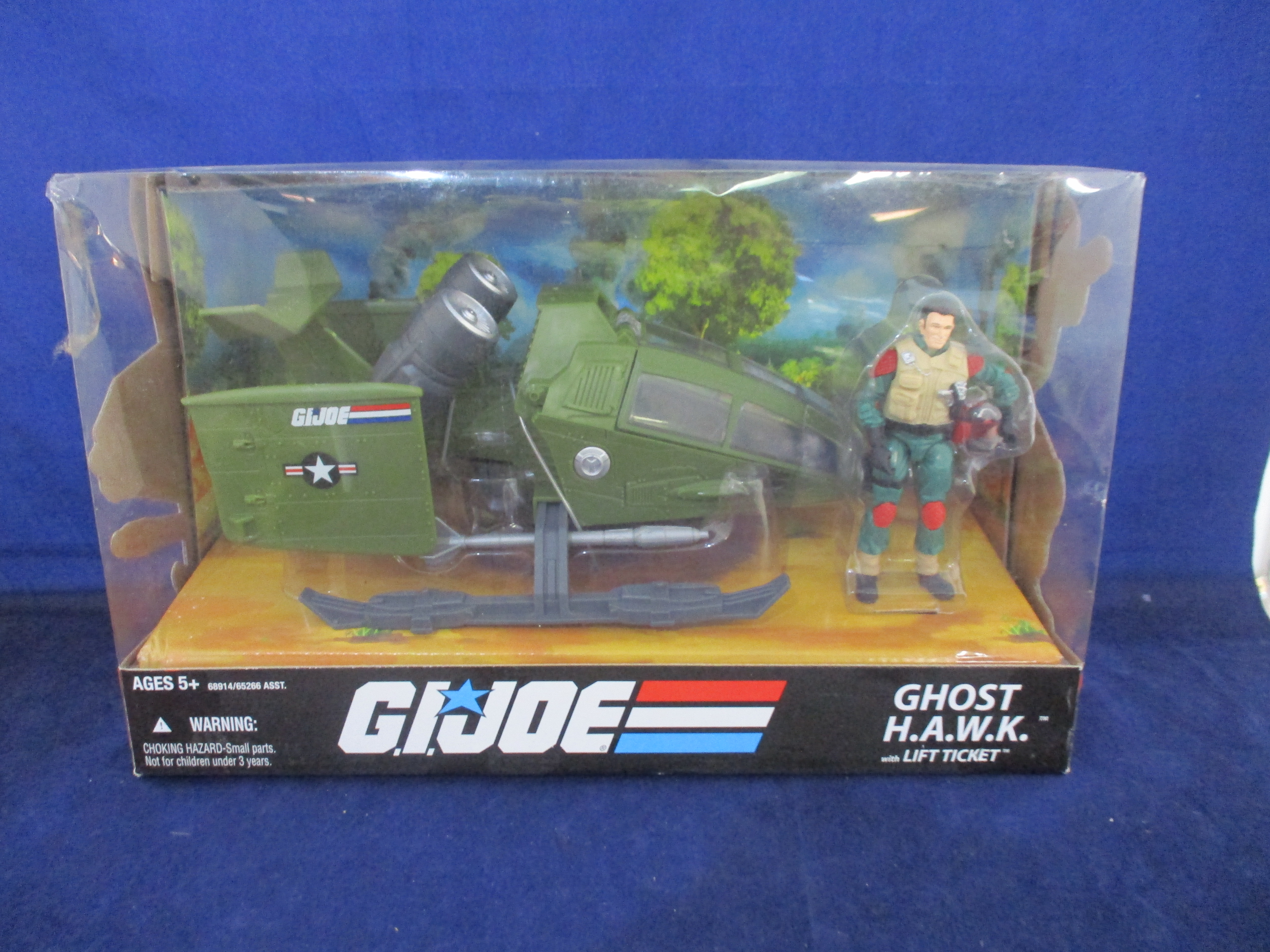 G.I. Joe 25th Anniversary: Ghost H.A.W.K W/ Lift Ticket