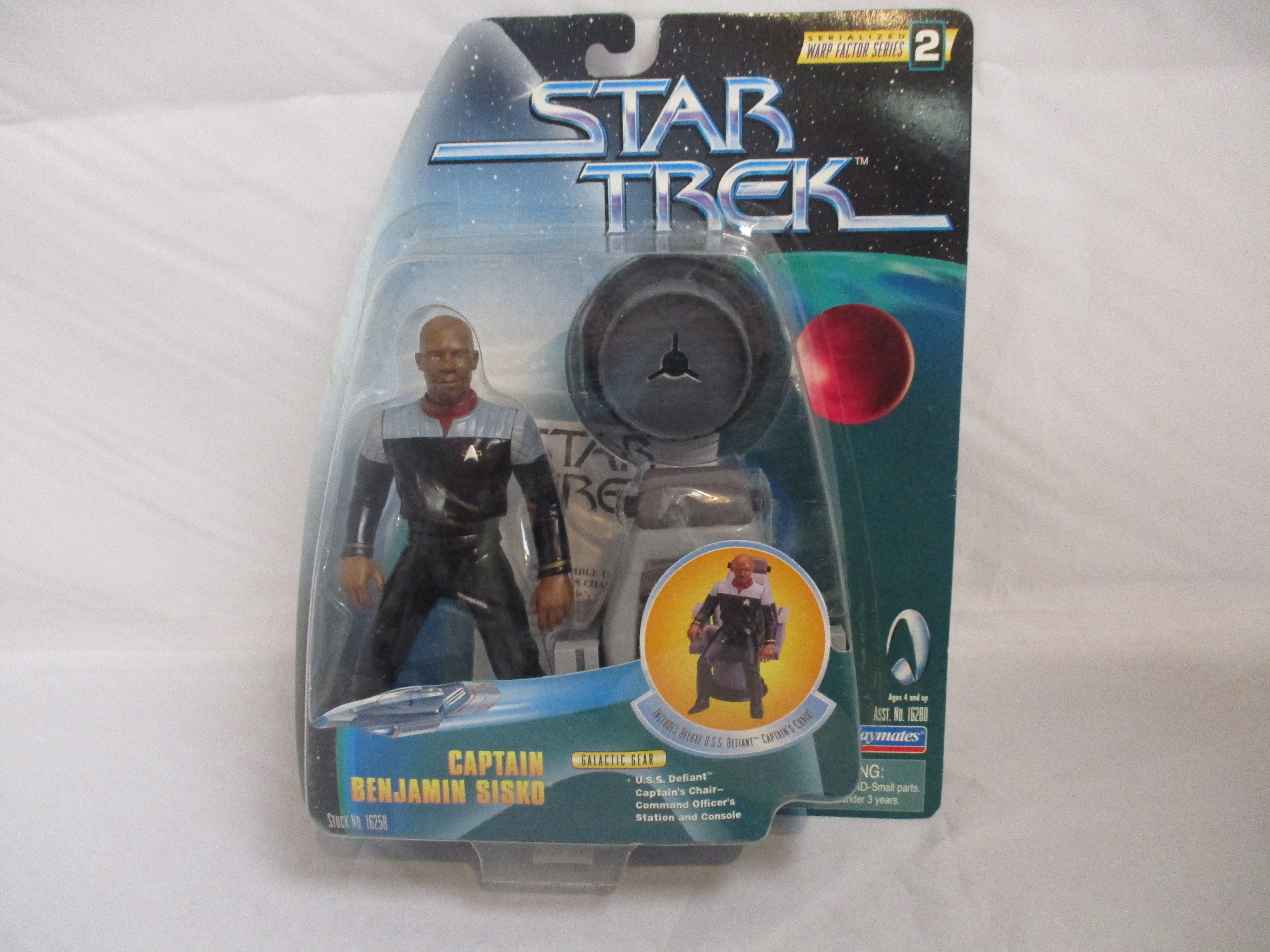 Warp Factor Series Galactic Gear Captain Benjamin Sisko