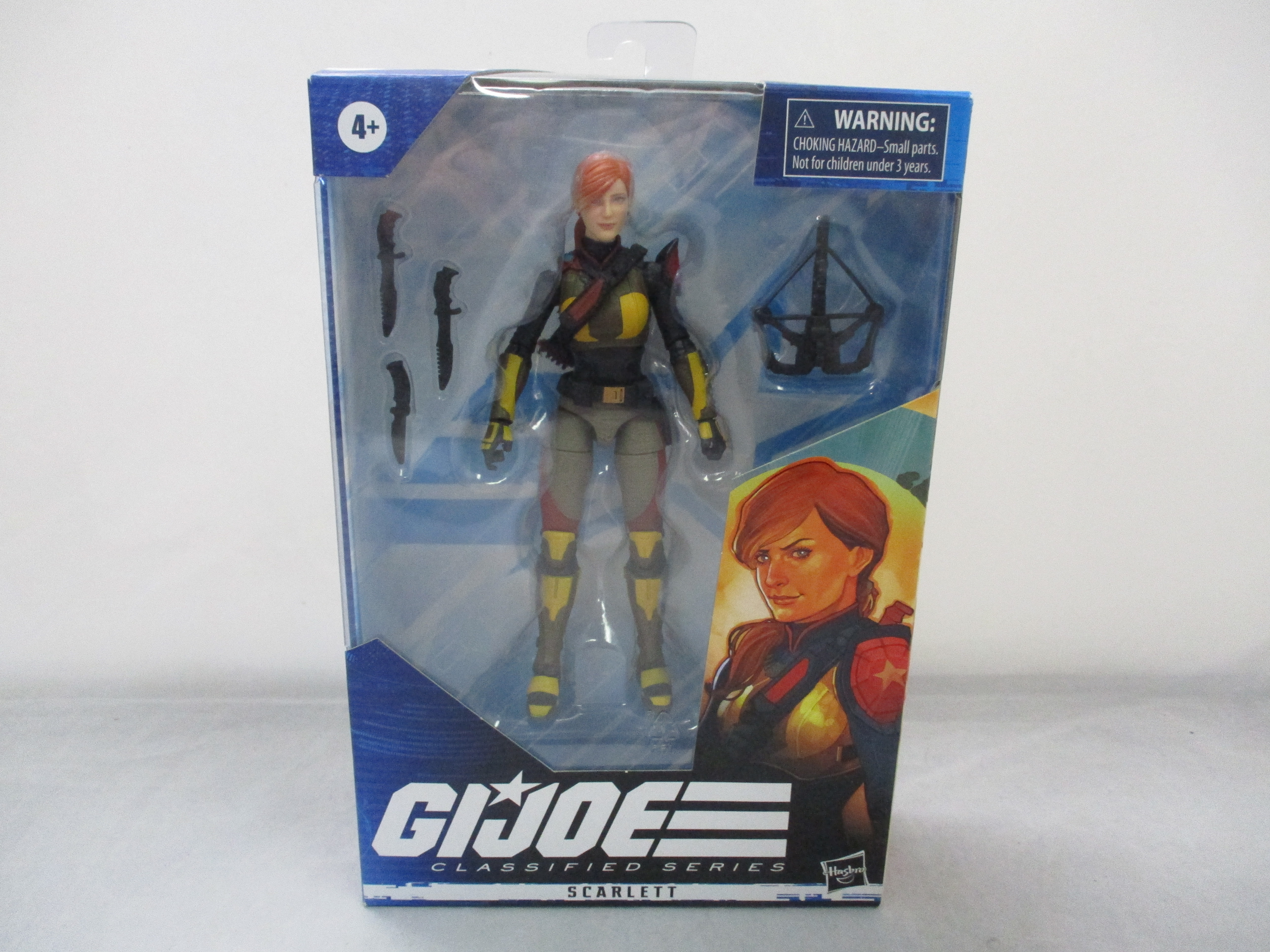 G I Joe Classified Series #05 Scarlett (Tan Pants)