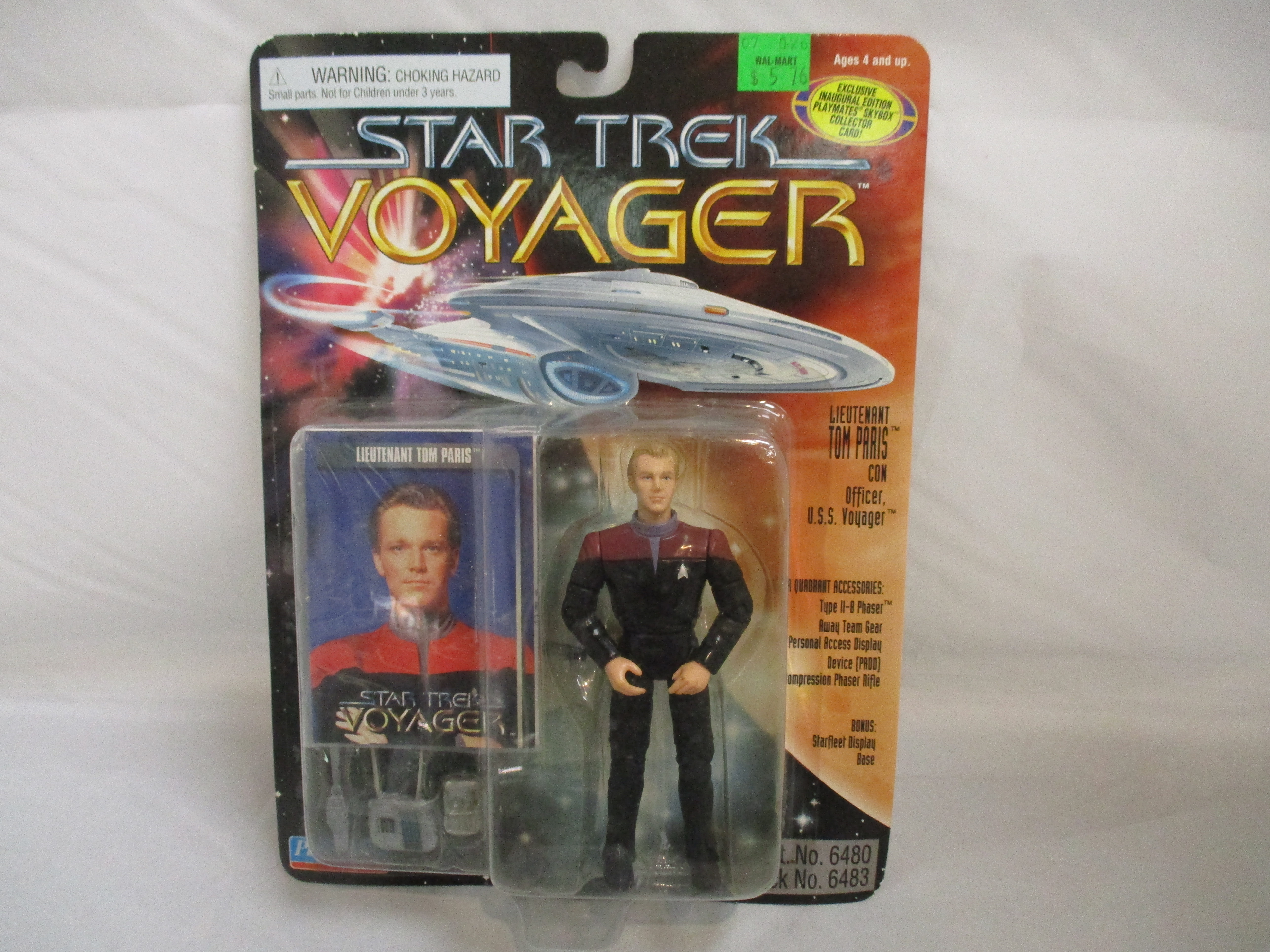 Star Trek Voyager Lieutenant Tom Paris