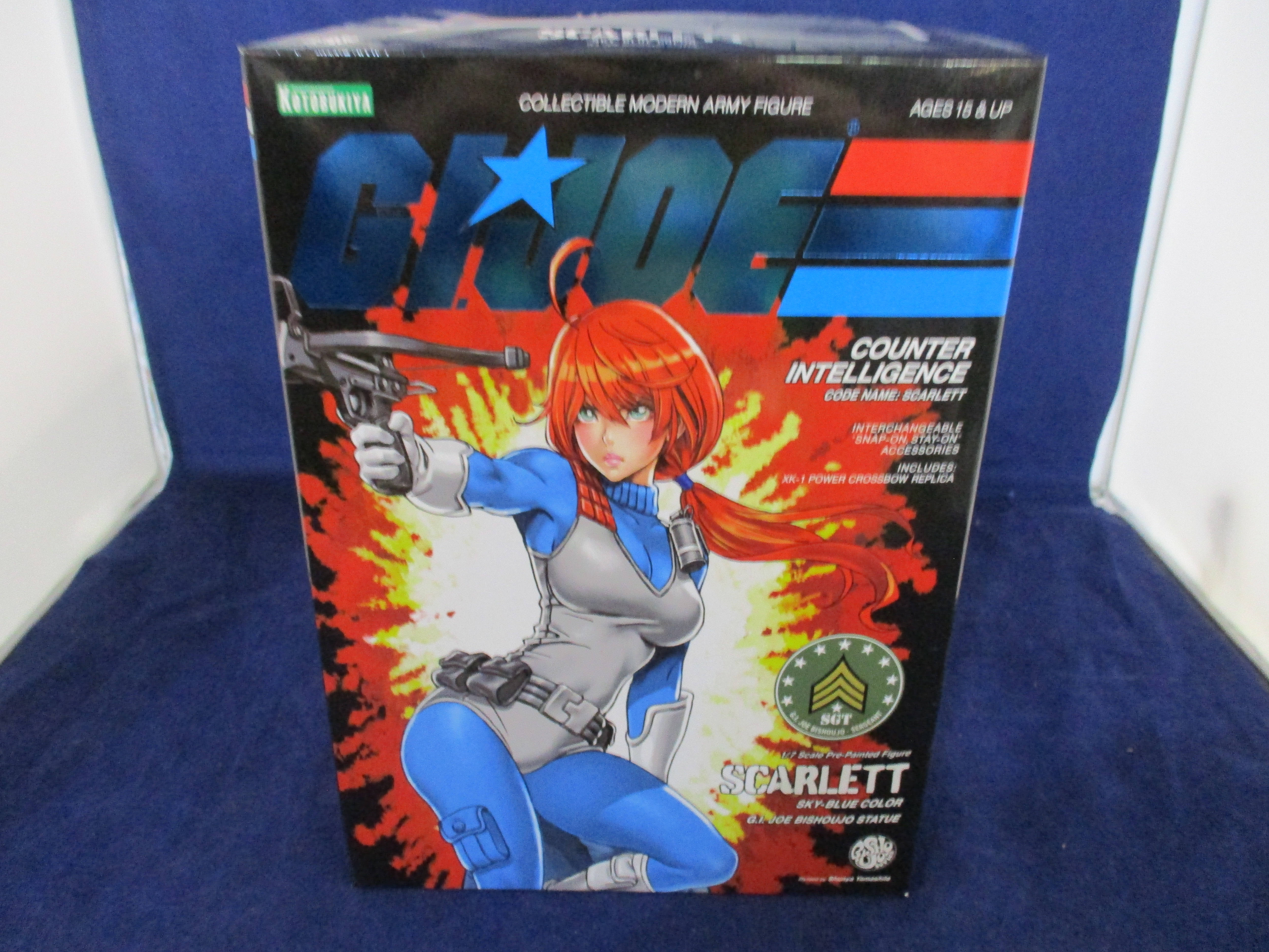 G.I. Joe Scarlett 25th Anniversary Bishoujo Statue Kotobukiya