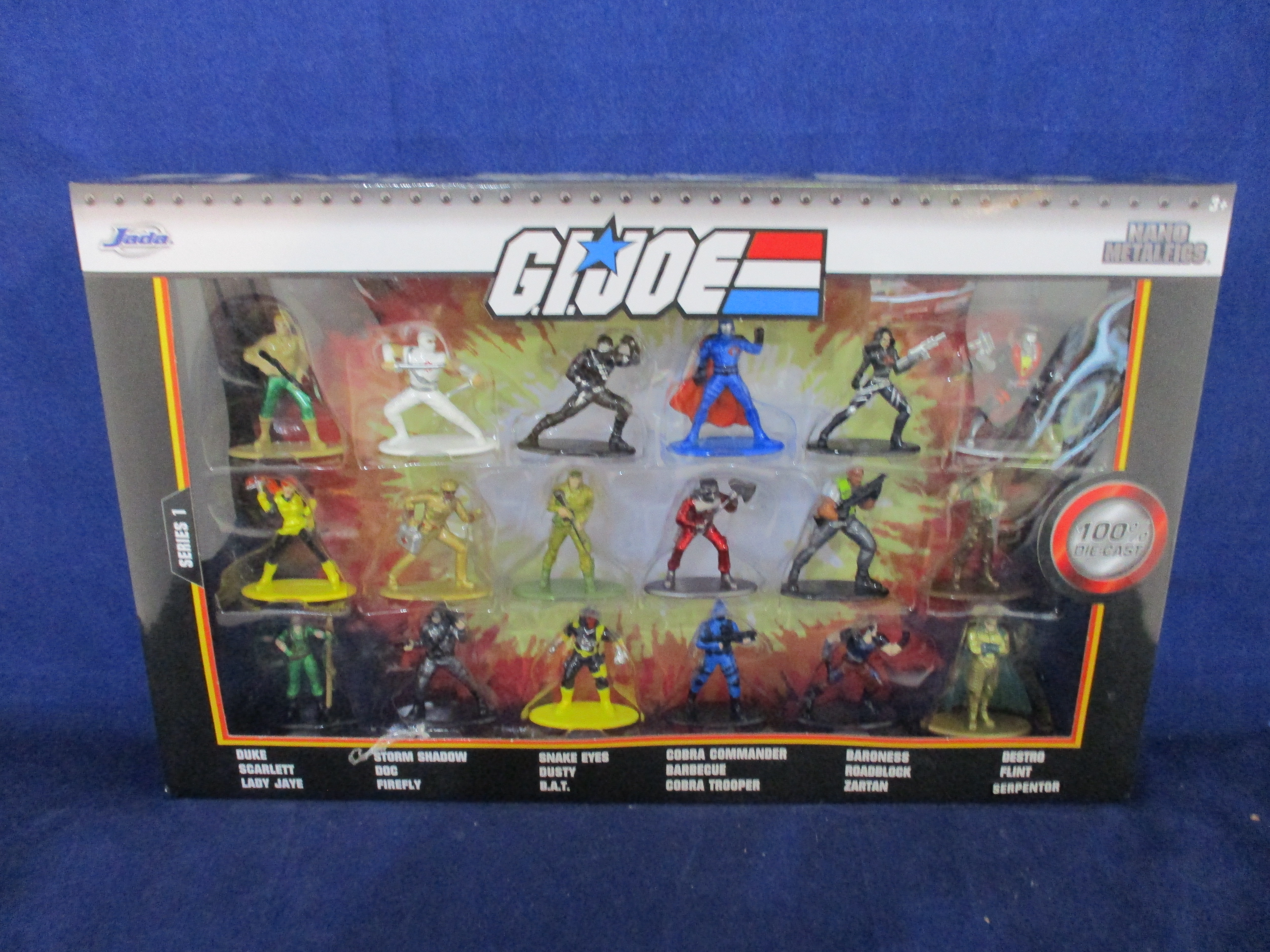 Jada Toys G.I. Joe Nano Metalfigs 18 Count