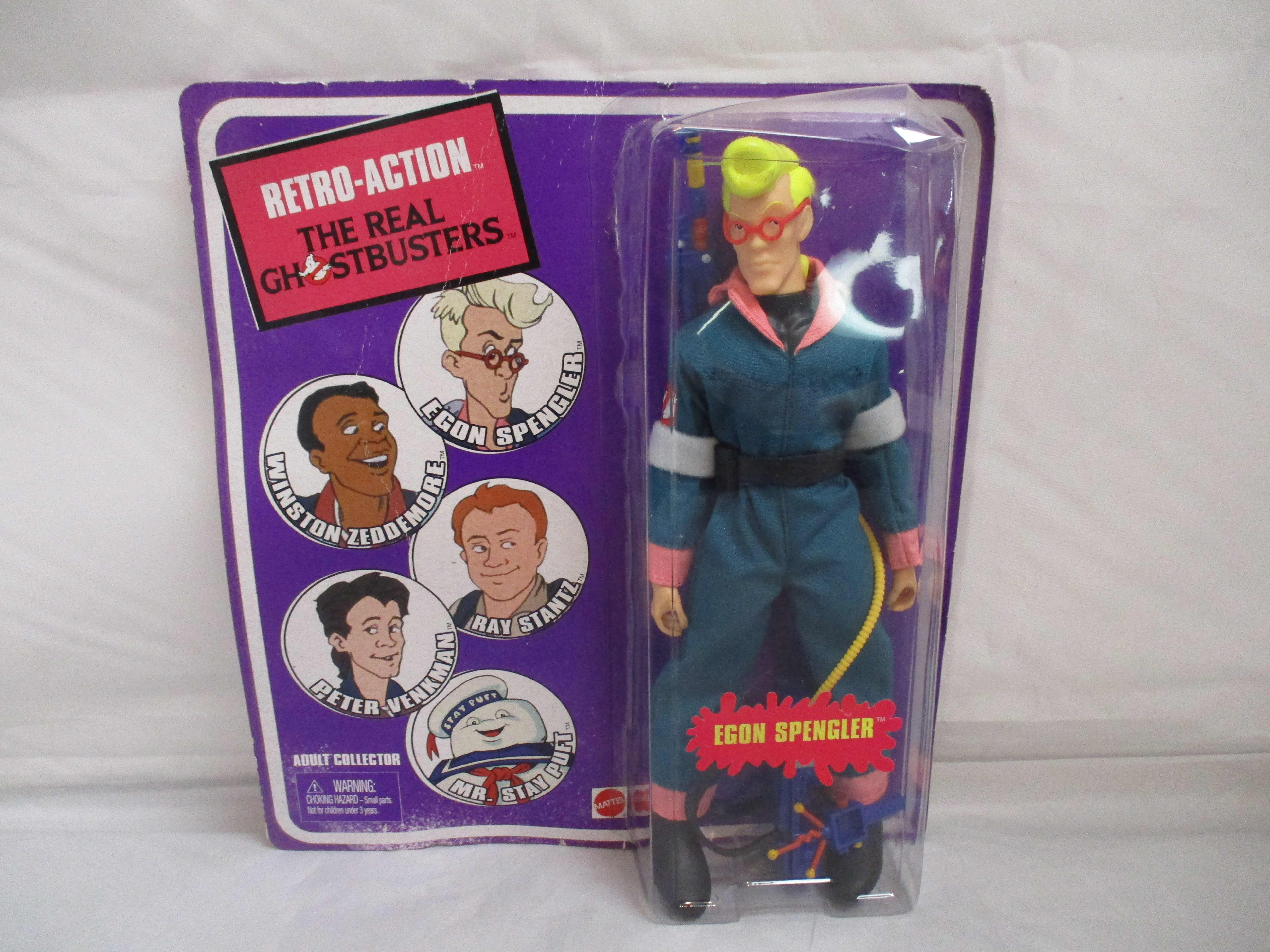 Mattel Retro-Action The Real Ghostbusters Egon Spengler