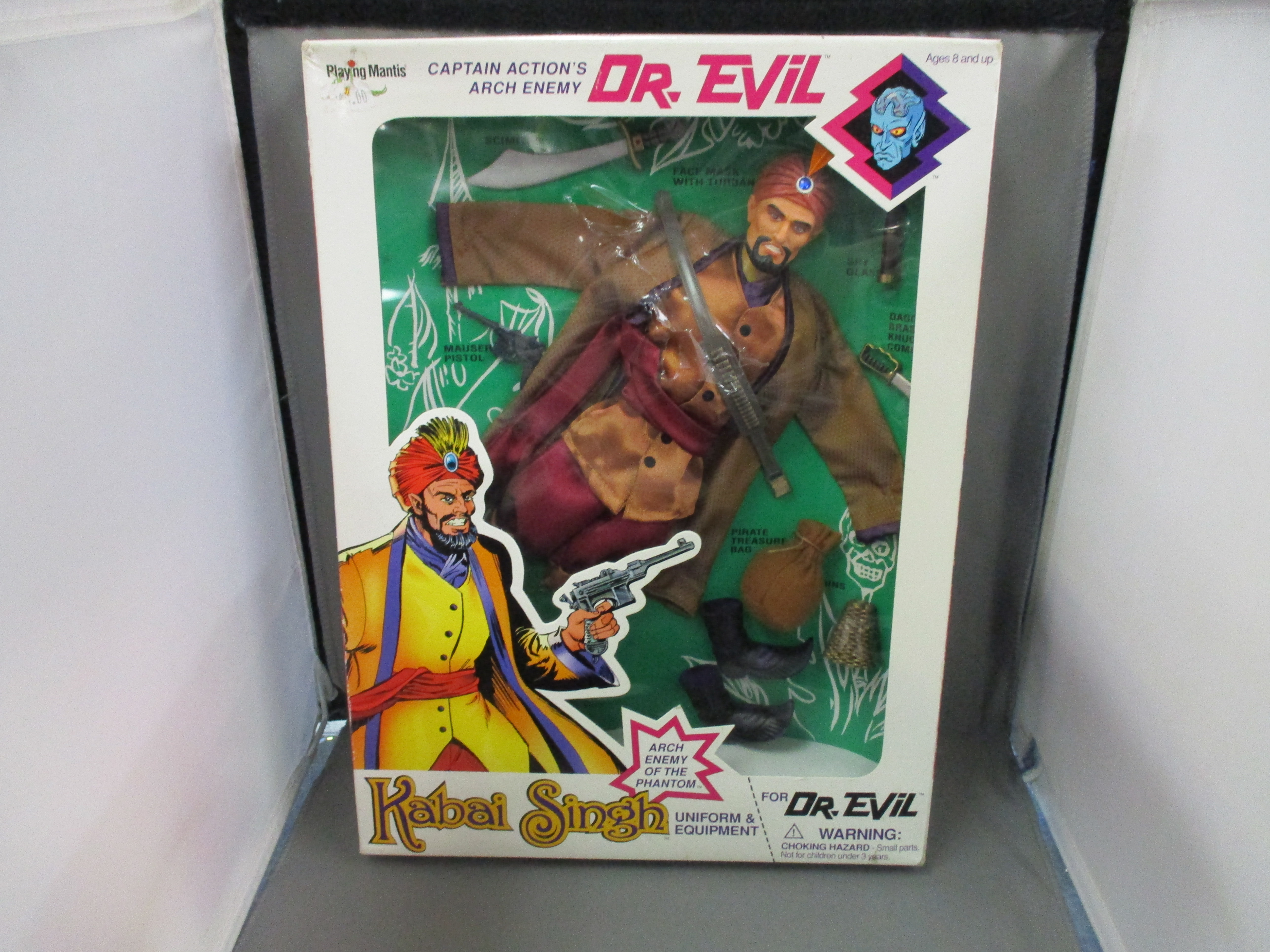 Captain Action's Phantom Arch Enemy Kabai Singh