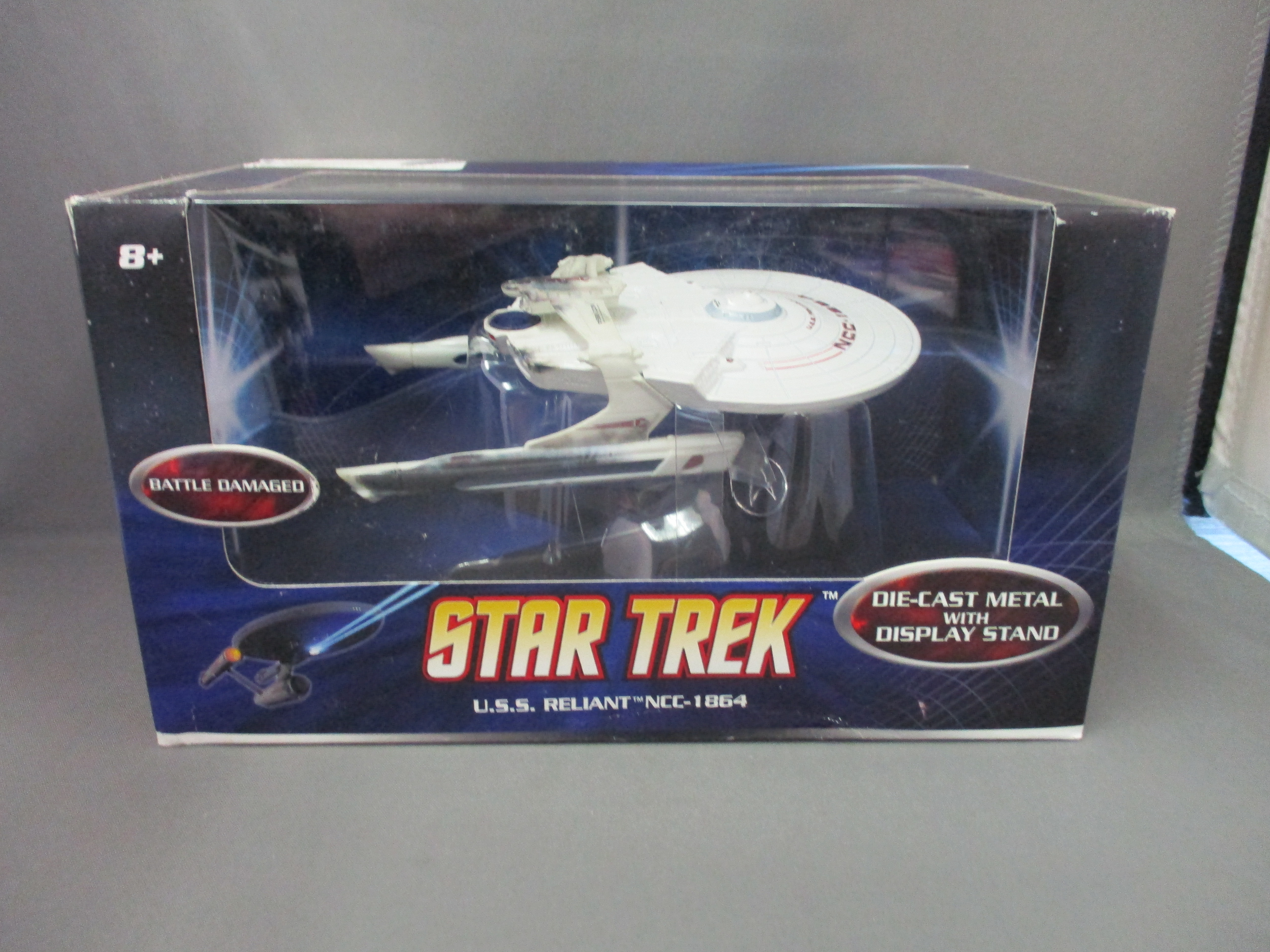 Star Trek Hot Wheels 1:50 Scale U.S.S. Reliant NCC-1864 (Battle Damaged)