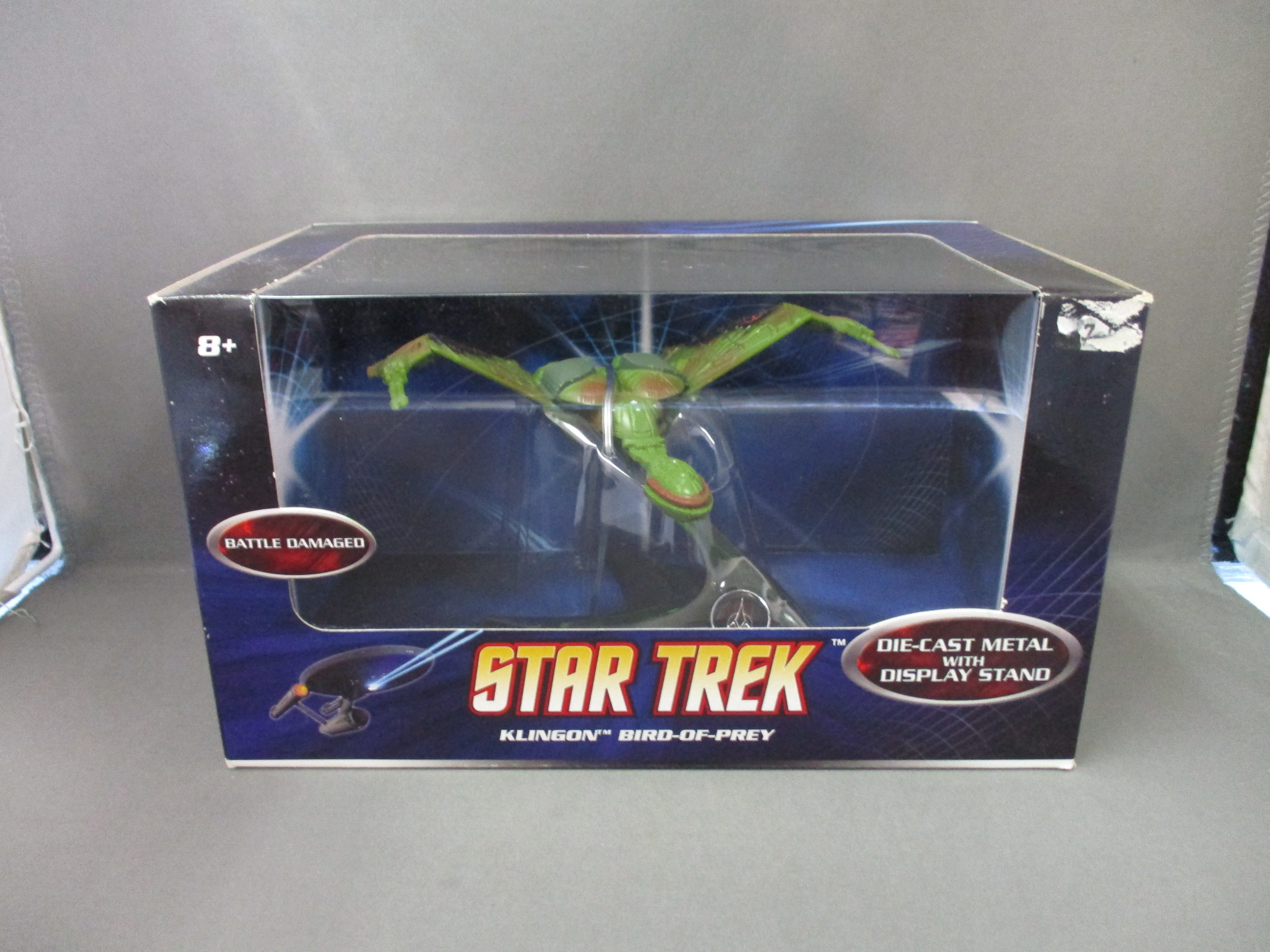 Star Trek Hot Wheels 1:50 Scale Klingon Bird Of Prey (battle damaged)