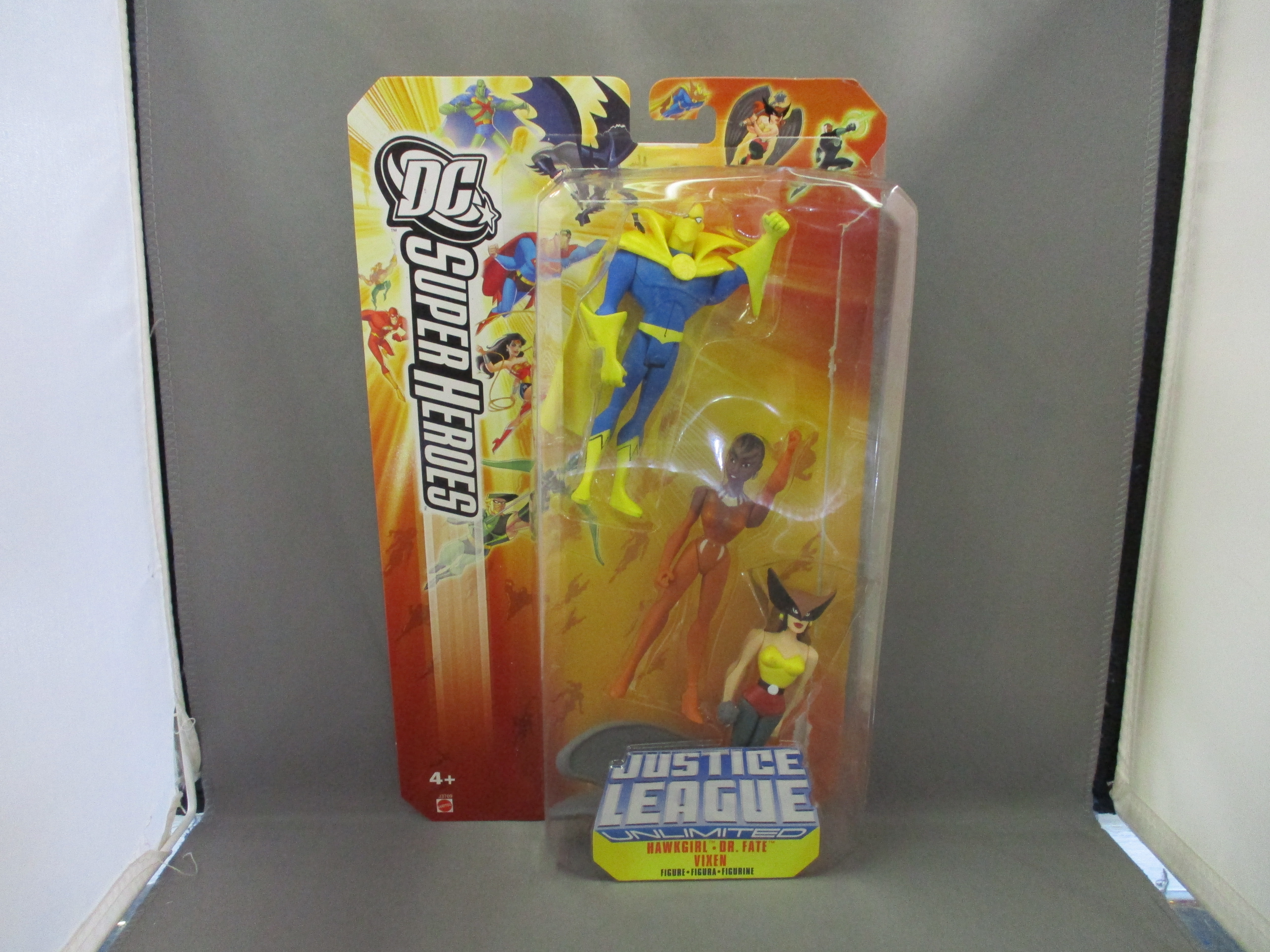 Super Heroes Justice League Unlimited Hawkgirl & Dr.Fate & Vixen