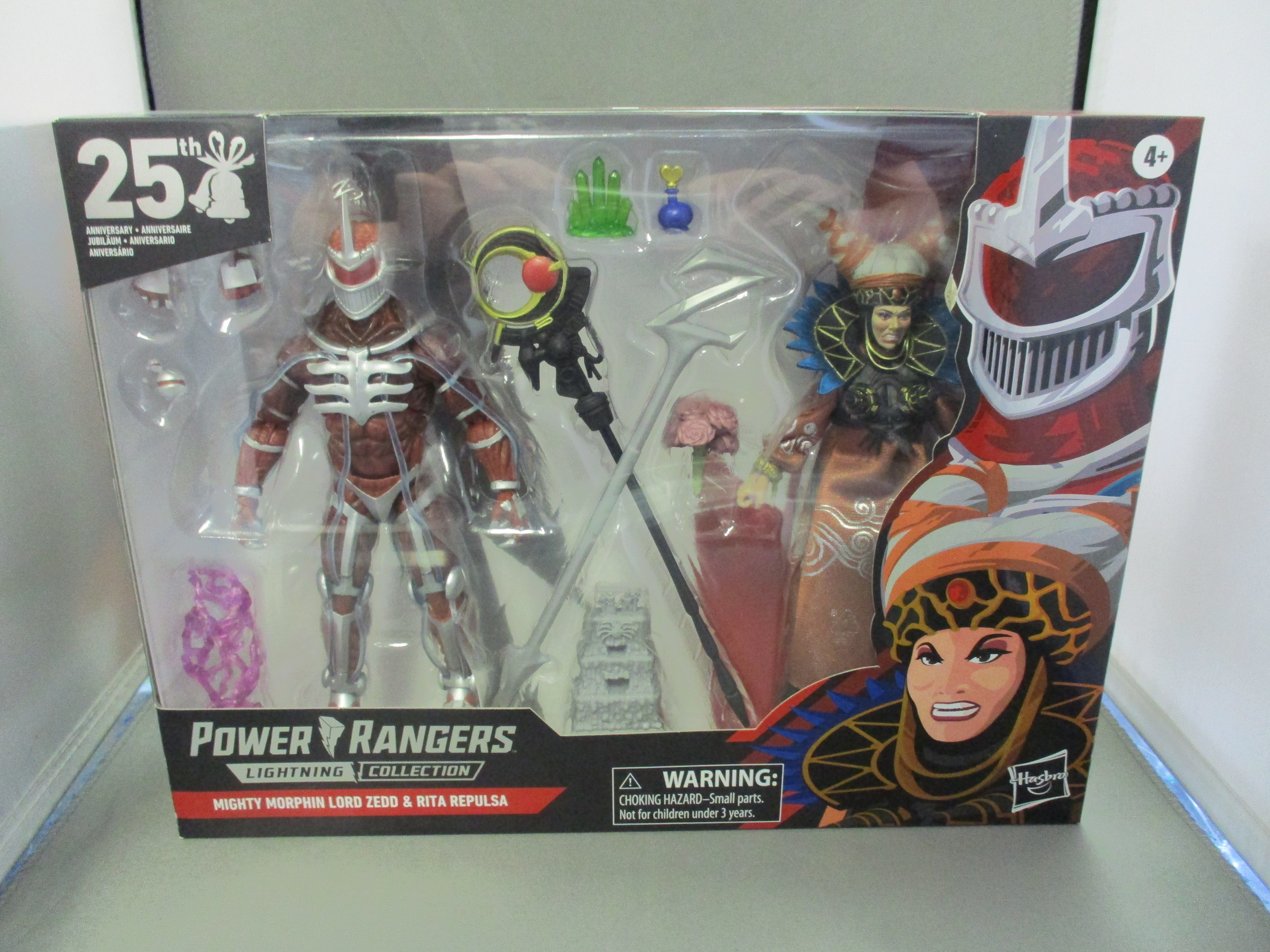 Power Rangers Lightning Collection Mighty Morphin Lord Zedd and Rita Repulsa