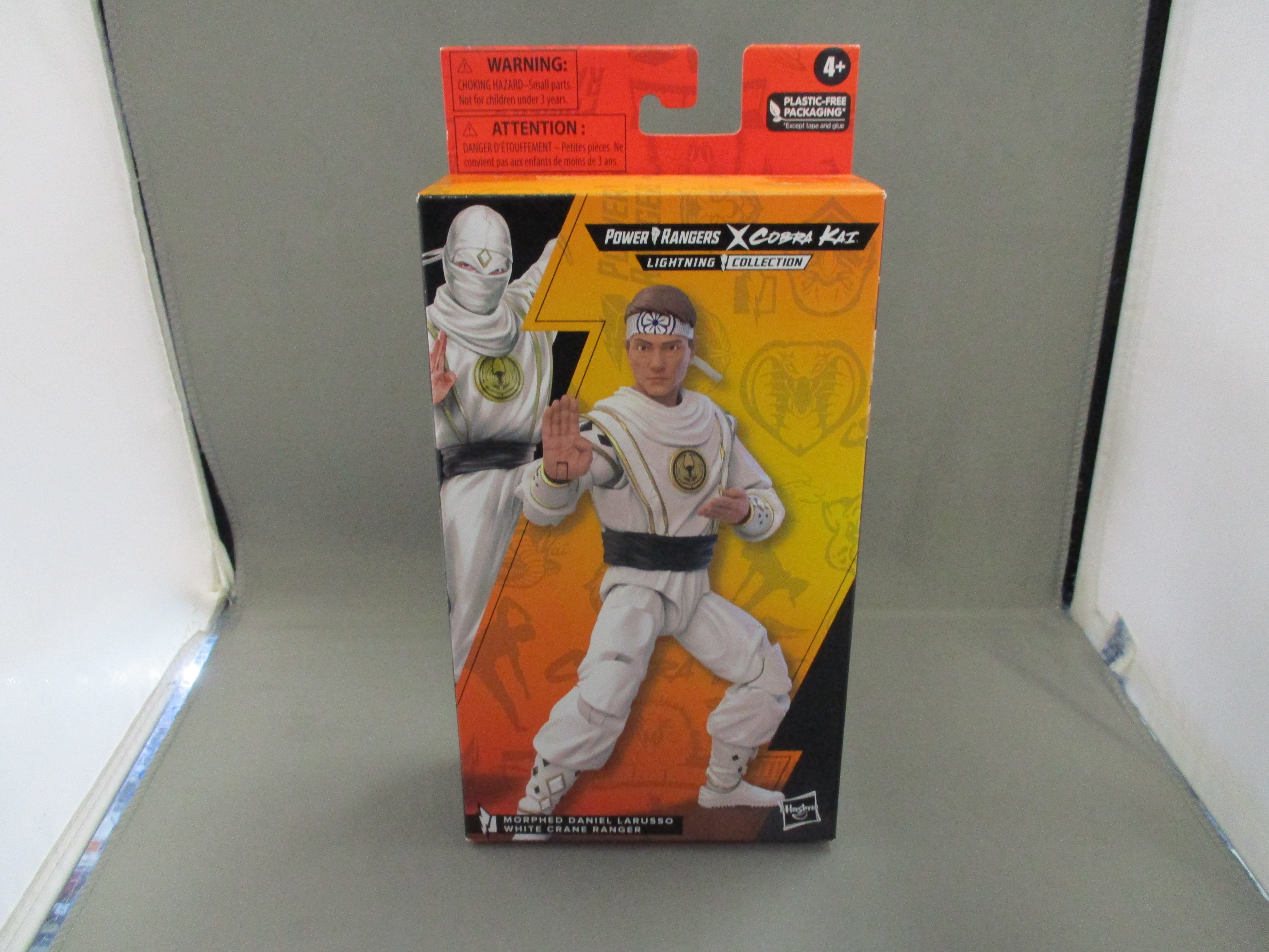 Power Rangers X Cobra Kai Lightning Collection Morphed Daniel Larusso White Crane Ranger