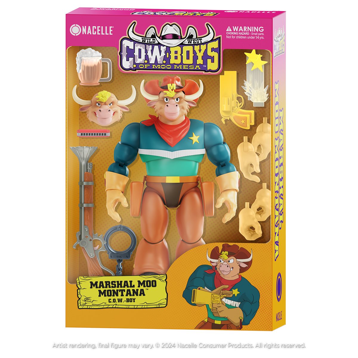 Wild West C.O.W.-Boys of Moo Mesa Marshal Moo Montana C.O.W.- Boy by Nacelle Toys PRE-ORDER