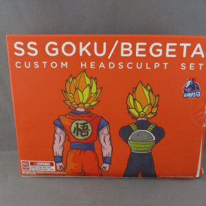 Possessed Horse SS Goku/Vegeta Custom Head Sculpt Set for S.H.Figuarts (Third Party)