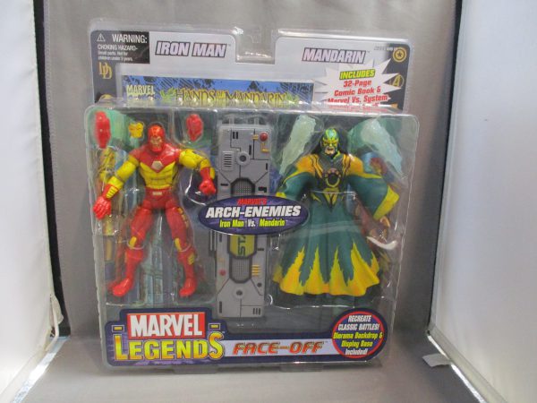 Toy Biz Marvel Legends Face - Off Iron Man Vs. Mandarin