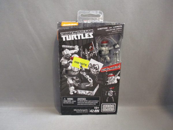 Mega Bloks TMNT Michealangelo Eastman And Laird Collector Series