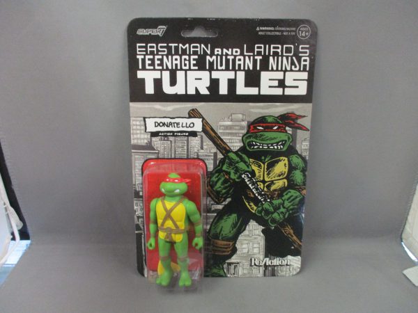 TMNT Super 7 Reaction Eastman And Laird Donatello