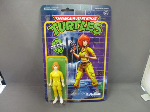 Super 7 Reaction TMNT April O'Neil