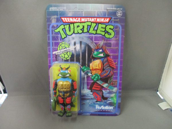 Super 7 Reaction TMNT Sewer Samurai Leo