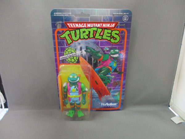 Super 7 Reaction TMNT Sewer Surfer Mike