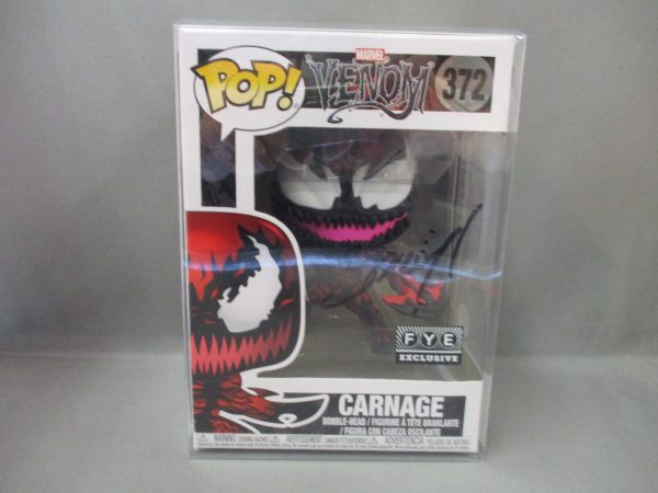 Funko Pop! Marvel #372 Carnage (Signed By Mark Bagley)