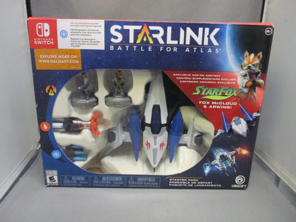 Nintendo Switch Starlink Battle For Atlas Starter Pack w/ Star Fox Fox McCloud and Arwing