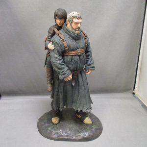 Game of Thrones 10" Hodor and Bran Statue