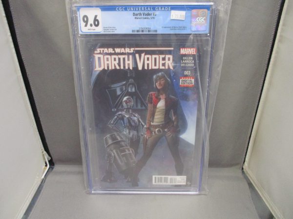 Darth Vader #3 May 2015 CGC 9.6