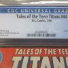 Tales of the Teen Titans #44 July 1984 CGC 9.2