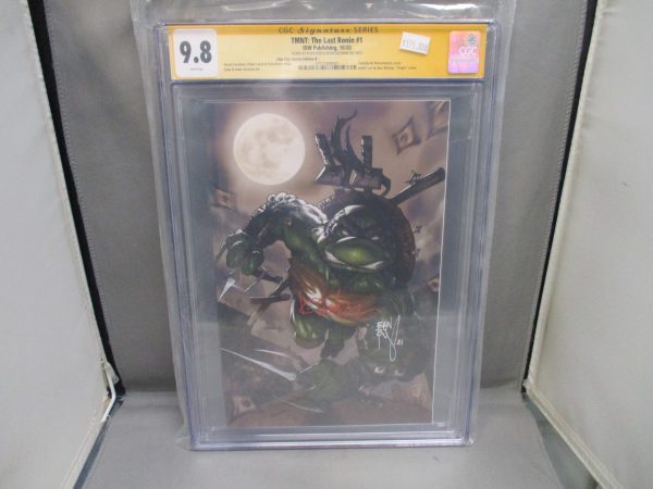 TMNT: The Last Ronin #1 October 2020 CGC 9.8 Signed by Ben Bishop and Kevin Eastman Slab City Comics Edition B