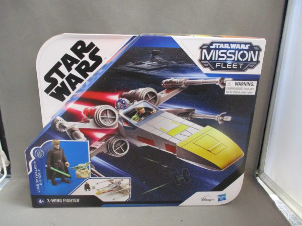 Star Wars Mission Fleet Luke Skywalker And Grogu X-Wing Fighter