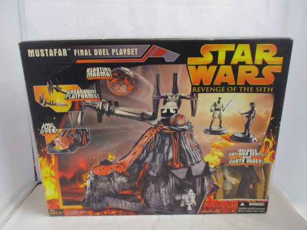 Revenge Of The Sith Mustafar Final Duel Playset