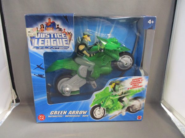 DC Justice League Unlimited Green Arrow Motorcycle