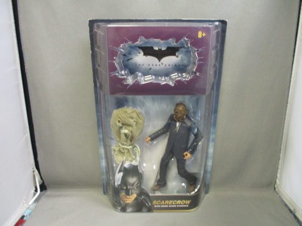 Dark Knight Scarecrow With Crime Scene Evidence