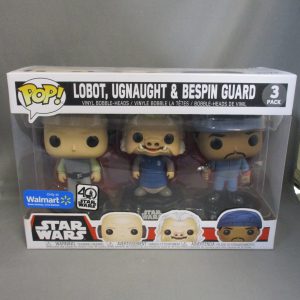 Funko POP! Star Wars 3-Pack Lobot, Ugnaught, & Bespin Guard