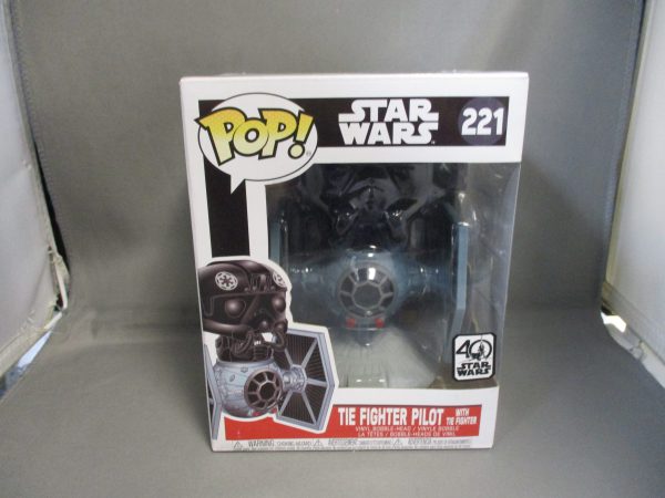 Funko Pop! Star Wars #221 Tie Fighter Pilot with Tie Fighter