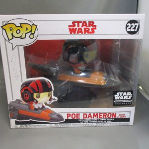 Funko Pop! Star Wars #227 Poe Dameron with X-Wing