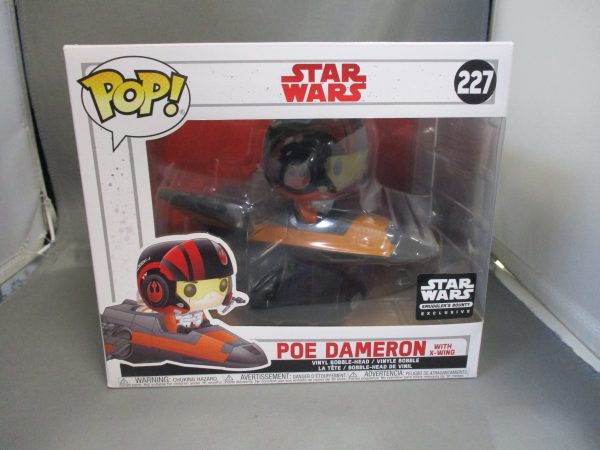 Funko Pop! Star Wars #227 Poe Dameron with X-Wing