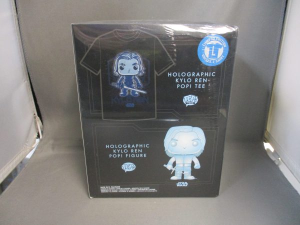 Funko POP! Pop Tee Star Wars Holographic Kylo Ren Size L