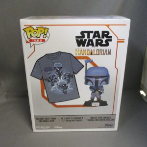 Funko POP! Pop Tee The Mandalorian Death Watch Mandalorian (No Stripes) Size L