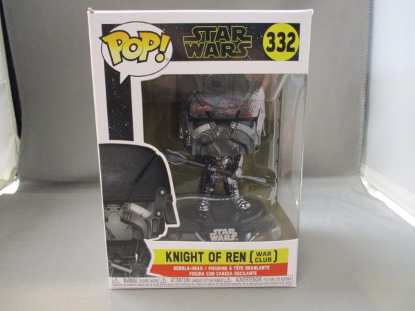 Funko Pop! Star Wars #332 Knight Of Ren (war club)