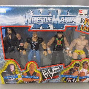 WWF Wrestlemania XV Fully Loaded 4 pack