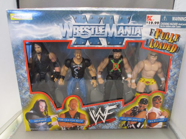 WWF Wrestlemania XV Fully Loaded 4 pack