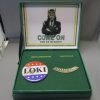 Marvel Studios Loki Series President Loki Campaign Button and Tie Bar