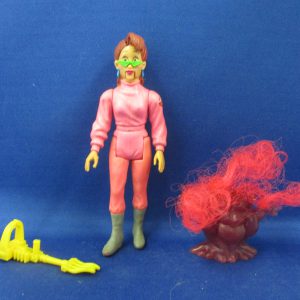 Kenner Ghostbusters Fright Features Janine Melnitz W/ Tickler Ghost