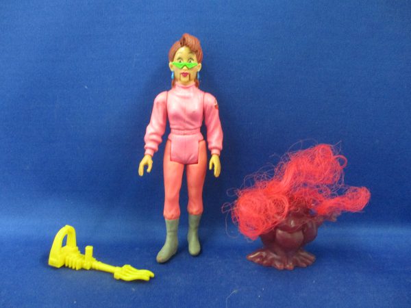 Kenner Ghostbusters Fright Features Janine Melnitz W/ Tickler Ghost