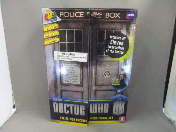 Dr Who Character Building 11 Doctors Micro Figures Set 50th Anniversay Pack