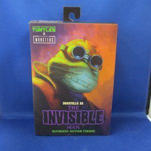 NECA Universal Monsters x TMNT Ultimate Donatello as The Invisible Man