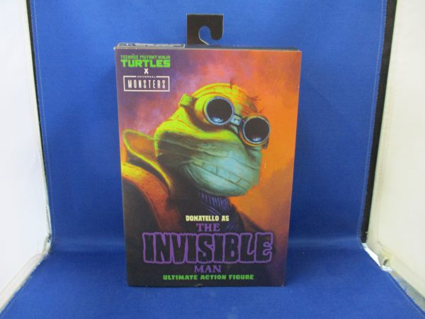 NECA Universal Monsters x TMNT Ultimate Donatello as The Invisible Man