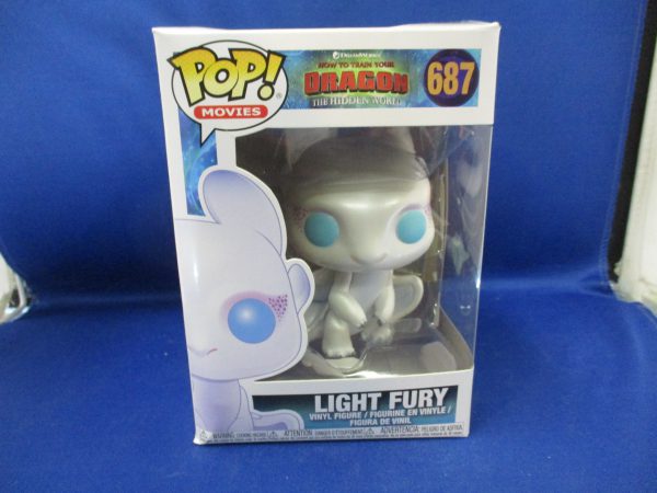 Funko POP! How To Train Your Dragon The Hidden World #687 Light Fury