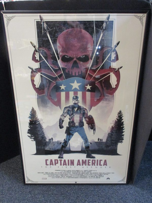 Captain America First Avenger Matt Ferguson Print