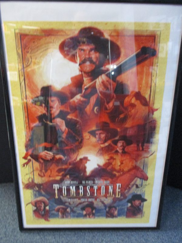 Tombstone Wood Variant Poster